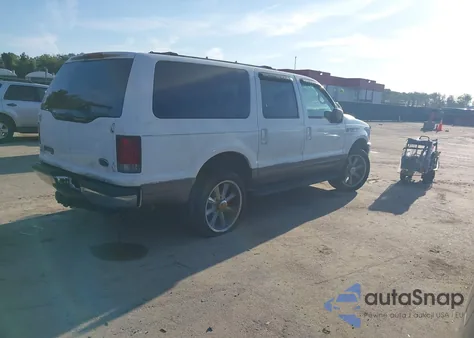 2002 Ford Excursion Xlt из США, поврежденный, VIN 1FMNU41L52EA53370
